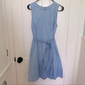 GAP Sleeveless Denim Dress | L